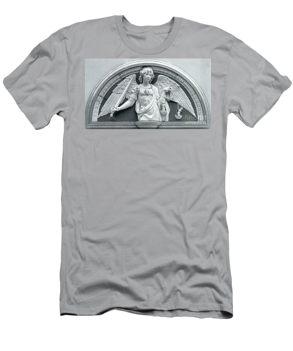 Bas T-Shirt featuring the photograph Saint Michael by Matteo TOTARO