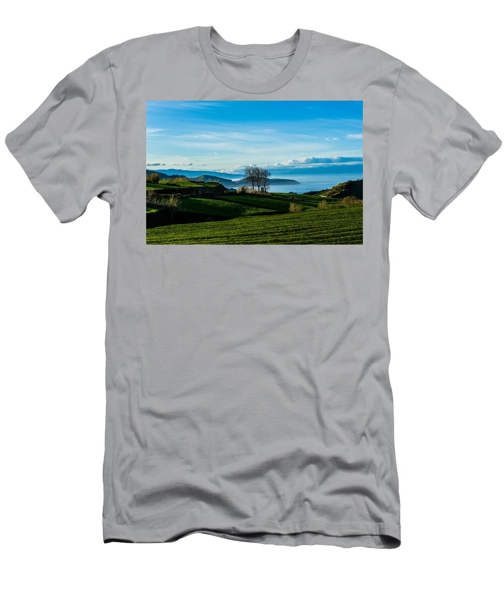Art T-Shirt featuring the photograph Tea Trees #1 by Joseph Amaral