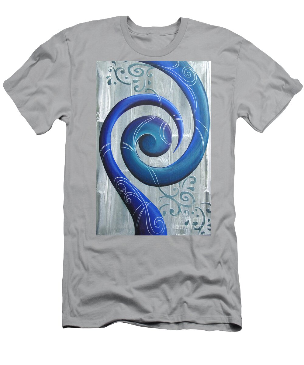 Reina T-Shirt featuring the painting Toru by Reina Cottier