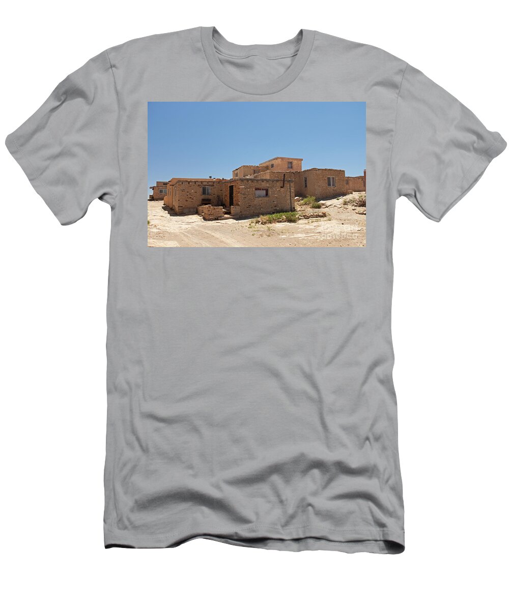 Acoma T-Shirt featuring the photograph Sky City Acoma Pueblo #13 by Fred Stearns