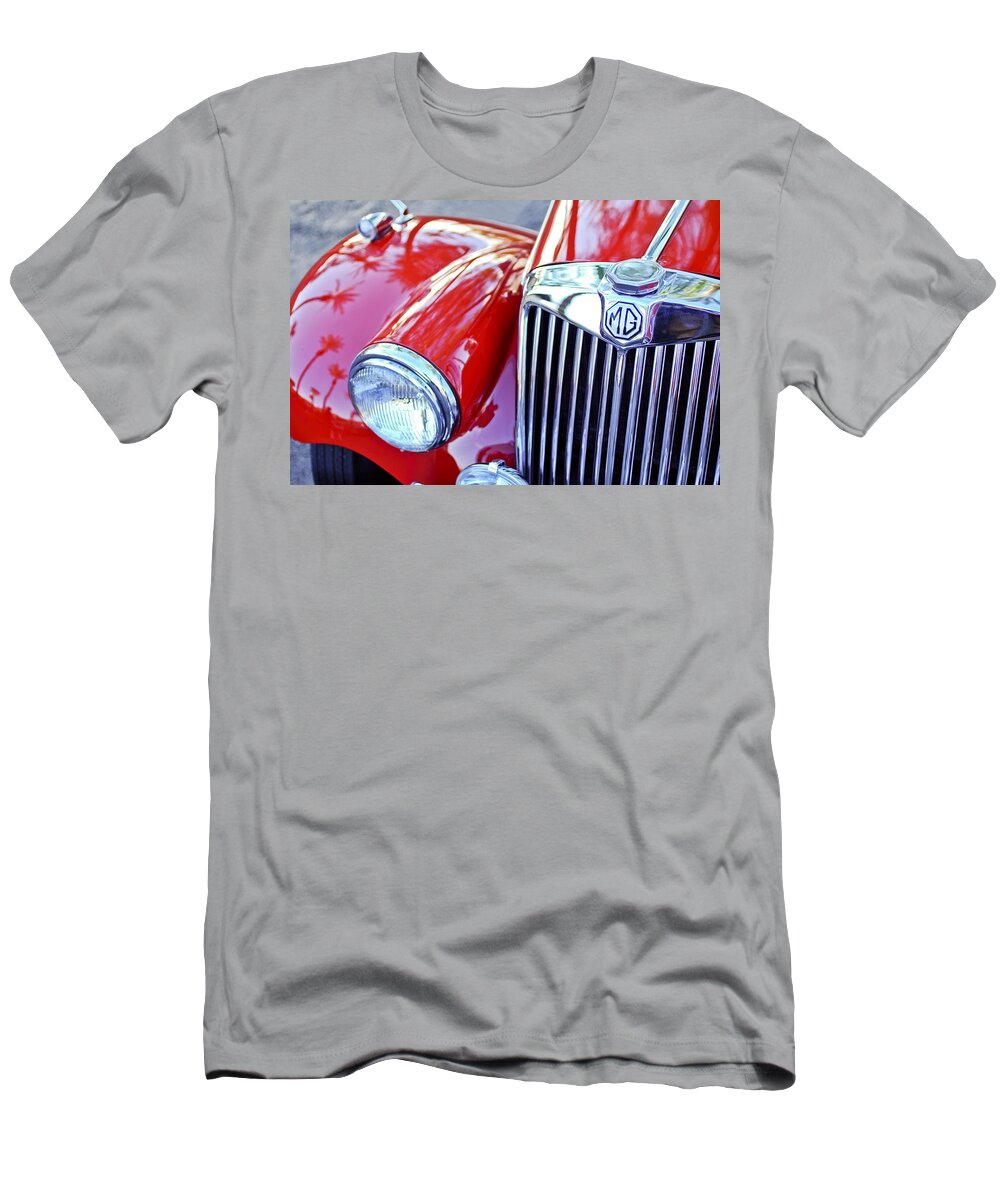 1955 Mg Tf 1500 Grille T-Shirt for Sale by Jill Reger