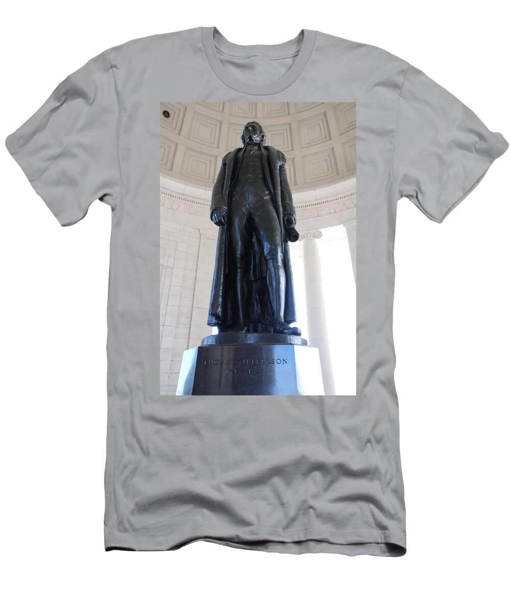 Declaration Of Independence T-Shirt featuring the photograph Jefferson Memorial by Kenny Glover