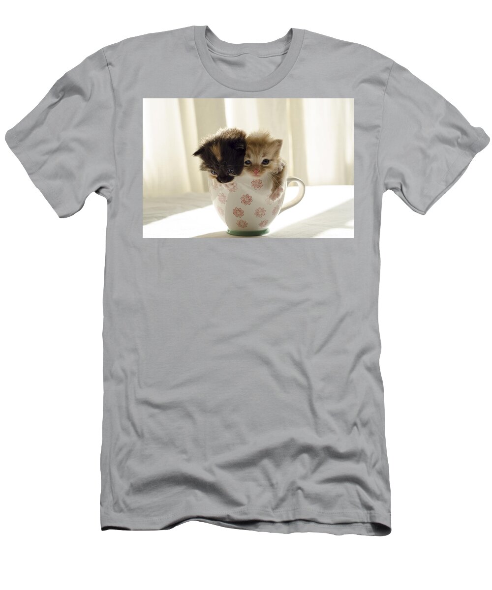Cute T-Shirt featuring the photograph A cup of cuteness by Spikey Mouse Photography