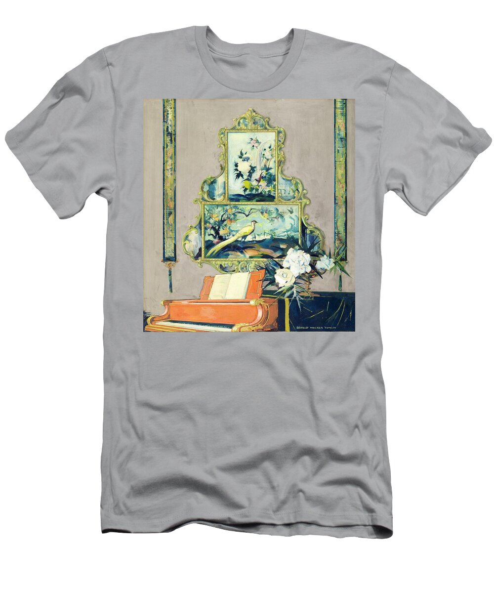 Animal T-Shirt featuring the digital art A Painting Of A House Interior by Bradley Walker Tomlin