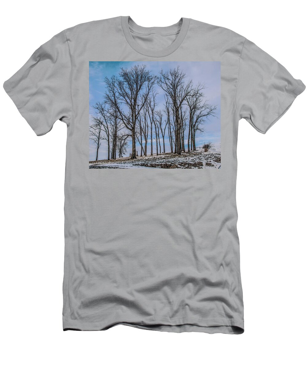 Cemetery T-Shirt featuring the photograph A Resting Place by Ray Congrove