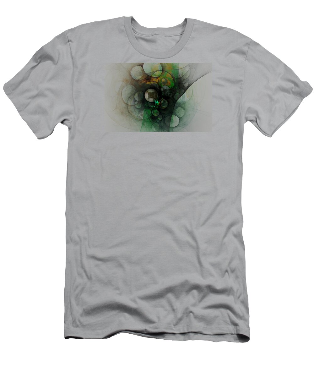 Stochastic T-Shirt featuring the digital art Abator Robata by Jeff Iverson
