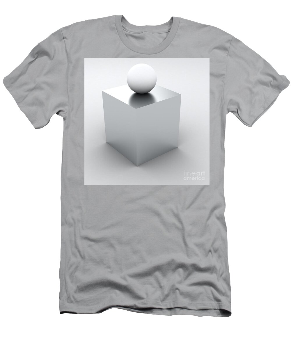 Minimalist T-Shirt featuring the photograph Abstract by Stefano Senise