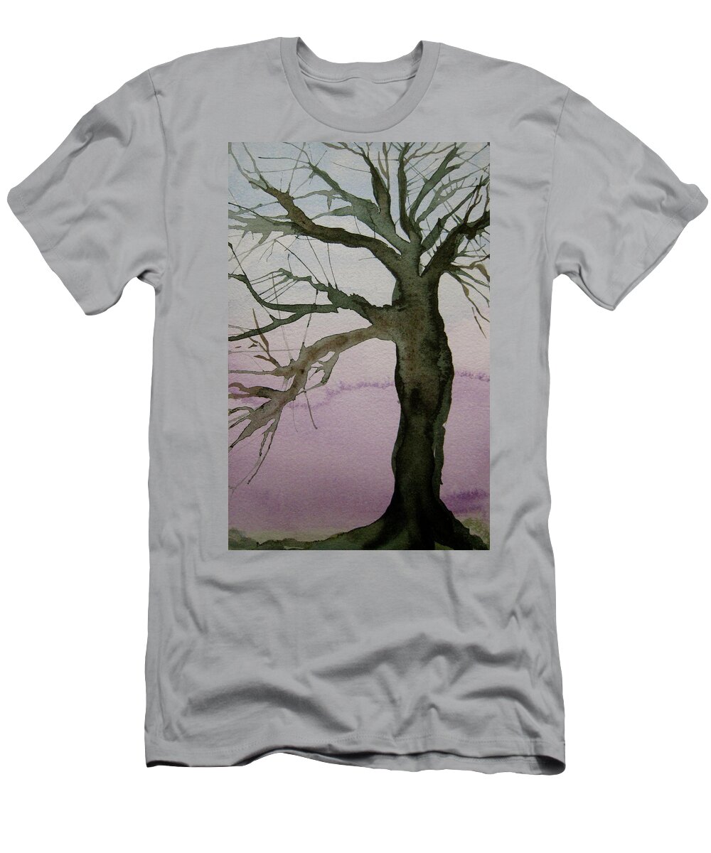 Tree T-Shirt featuring the painting Almost Spring by Beverley Harper Tinsley