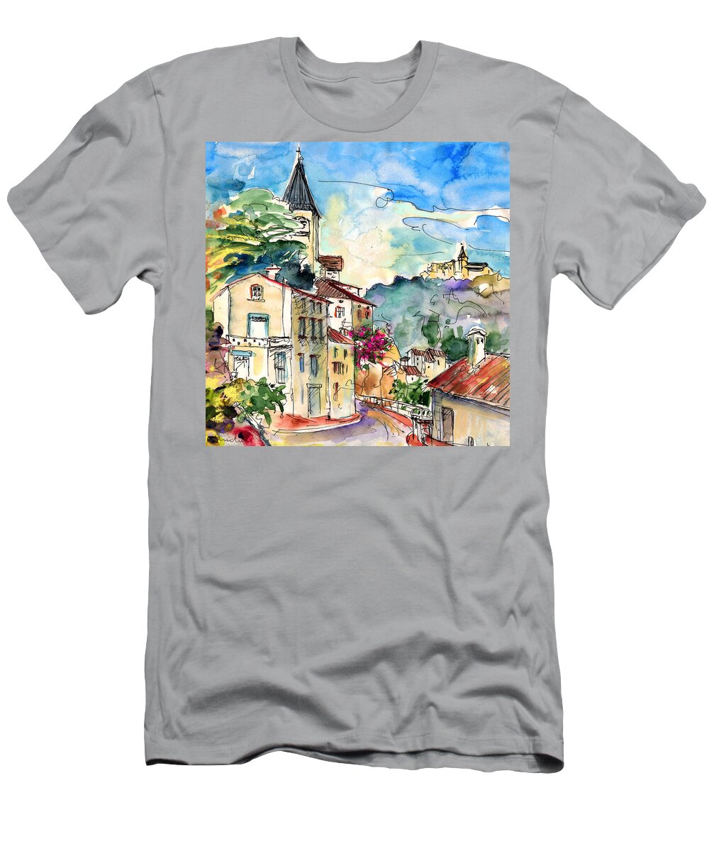 Travel T-Shirt featuring the painting Ambialet 01 by Miki De Goodaboom