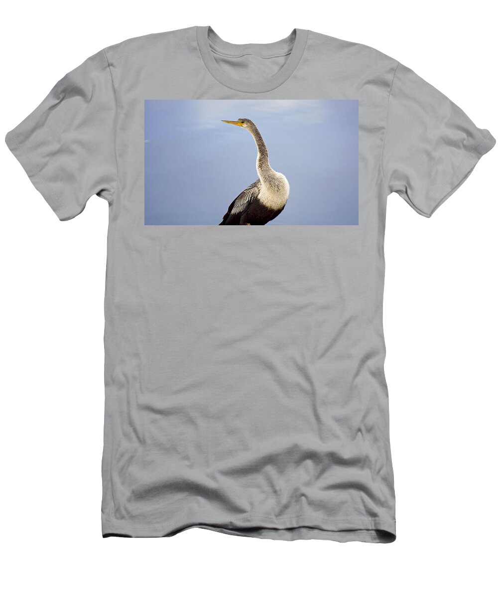 Wildlife T-Shirt featuring the photograph An Elegant Pose by Kenneth Albin