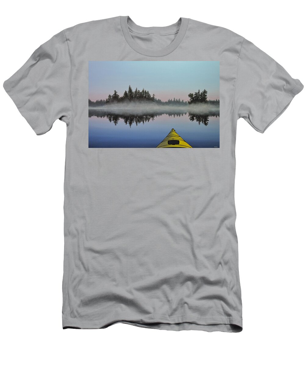 Water T-Shirt featuring the painting Awakening by Kenneth M Kirsch