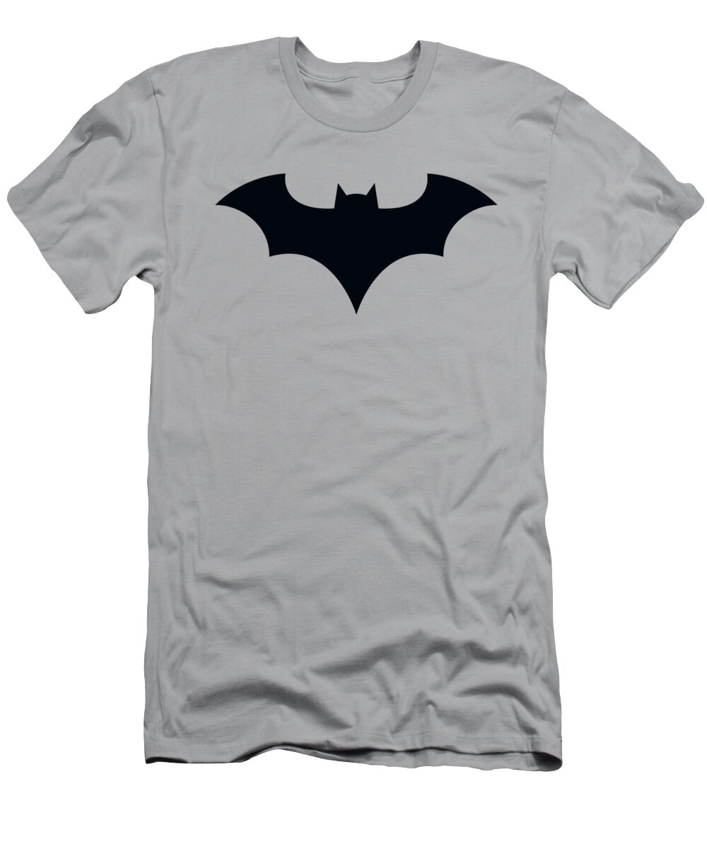  T-Shirt featuring the digital art Batman - 52 Title Logo by Brand A