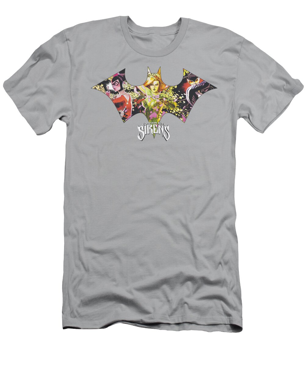 Batman T-Shirt featuring the digital art Batman - Sirens Bat by Brand A