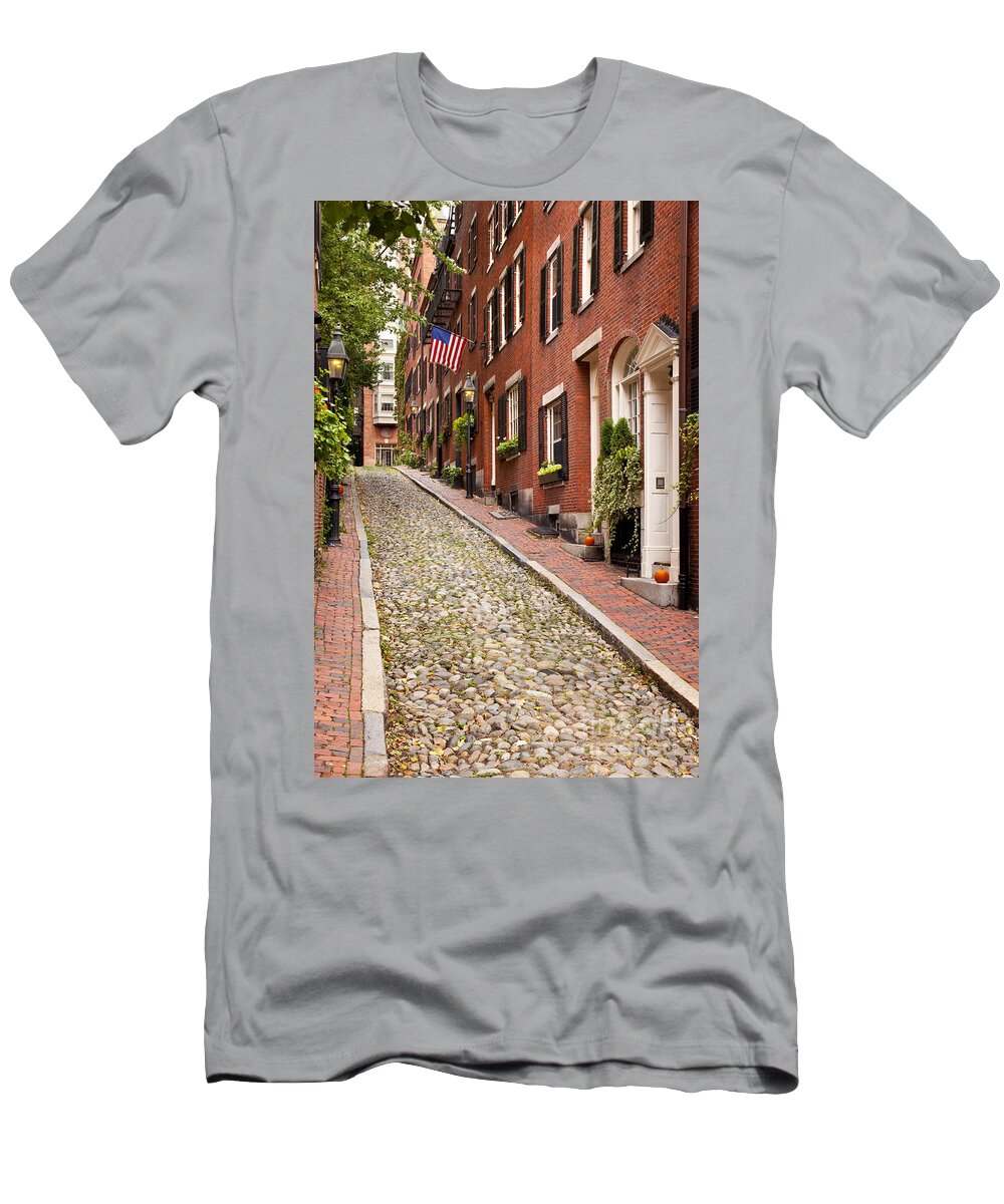 Acorn T-Shirt featuring the photograph Beacon Hill by Brian Jannsen