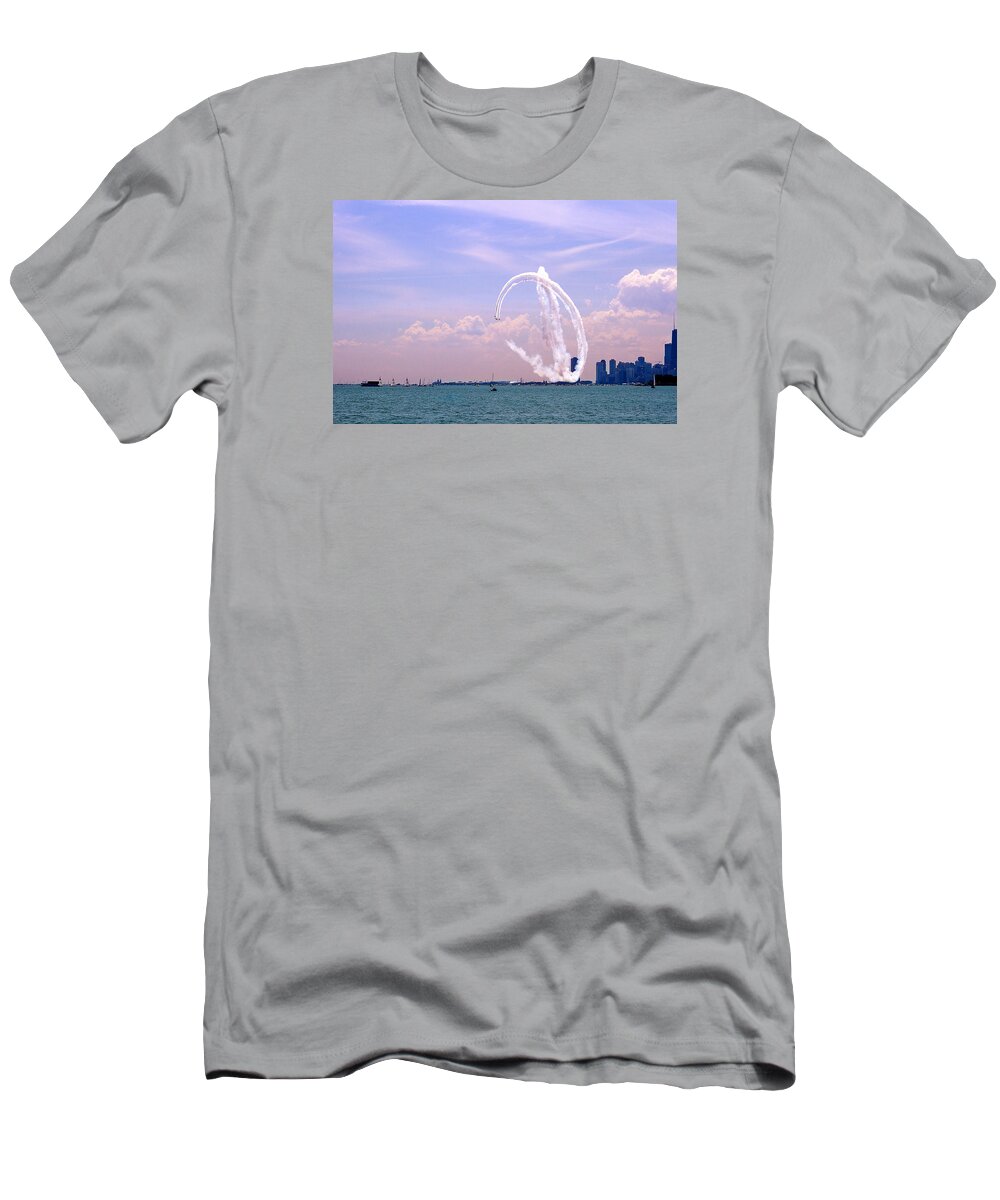 Air T-Shirt featuring the photograph Beauty in the Air by Milena Ilieva