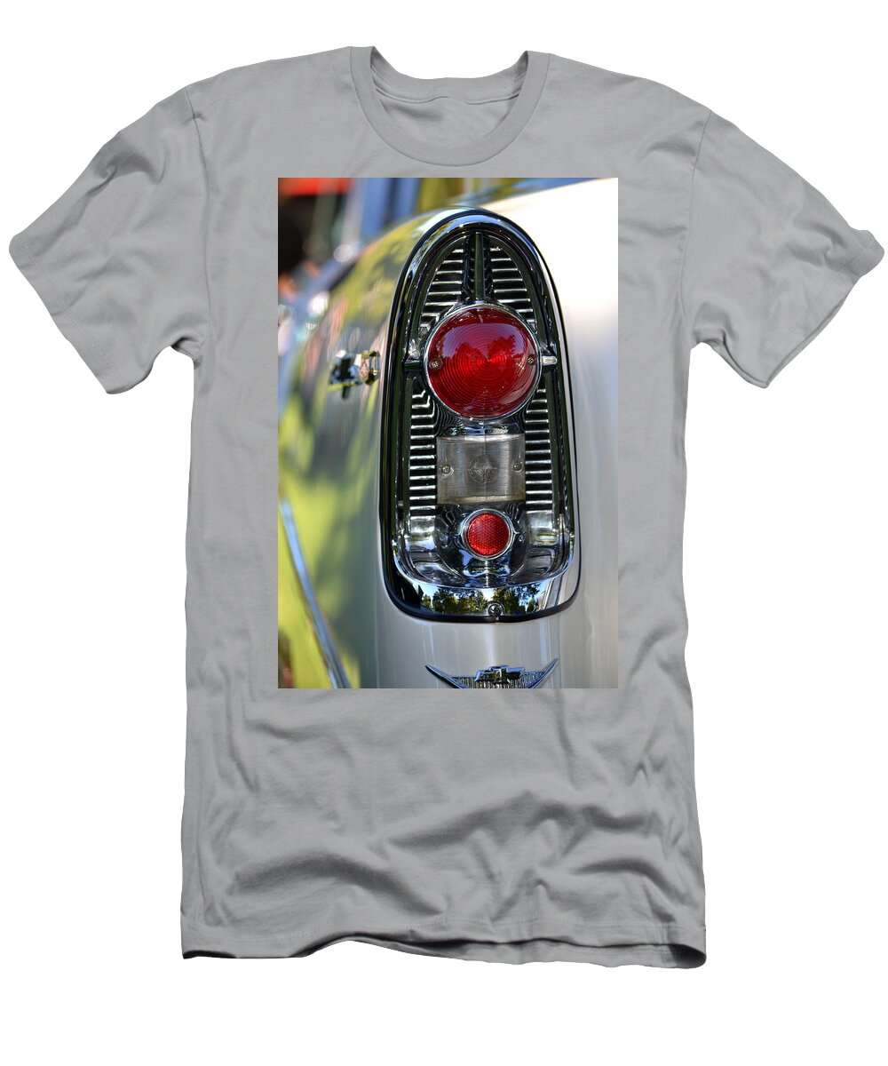 Chevy T-Shirt featuring the photograph Bel Air Taillight by Dean Ferreira