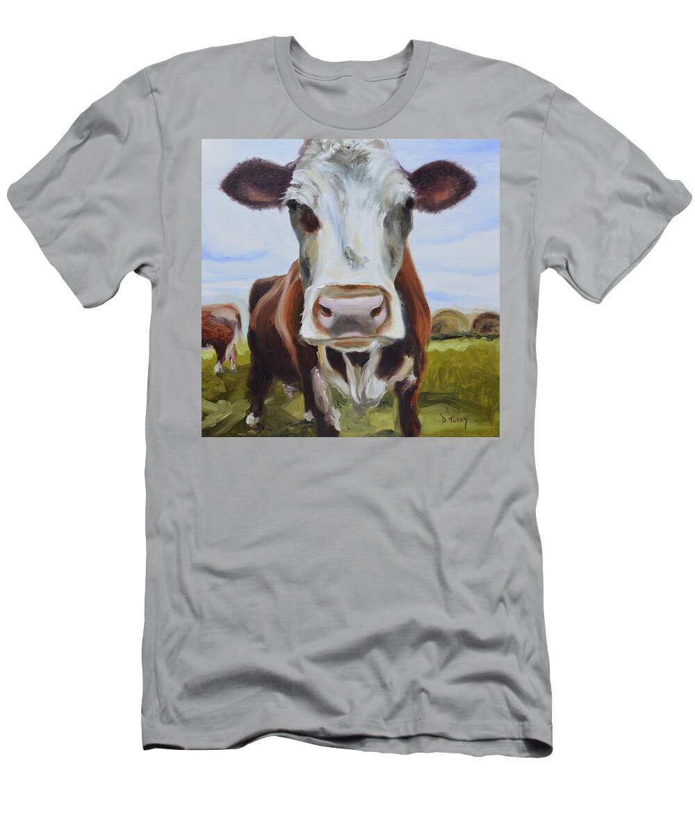 Donna Tuten T-Shirt featuring the painting Betsy by Donna Tuten