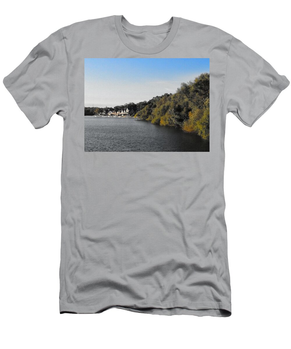 Boathouse Row T-Shirt featuring the photograph Boathouse II by Photographic Arts And Design Studio