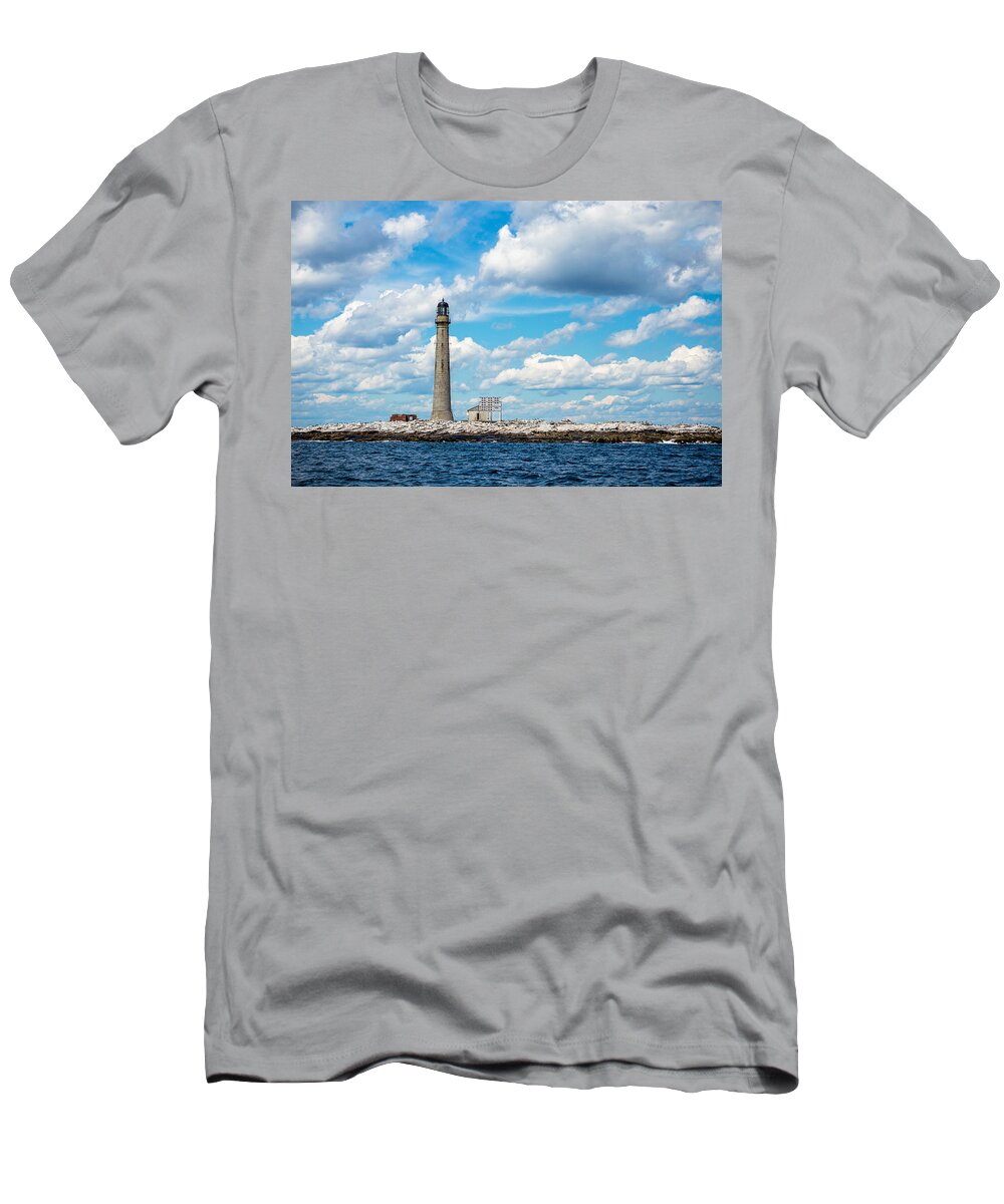 Lighthouse T-Shirt featuring the photograph Boon Island Light Station by James Meyer