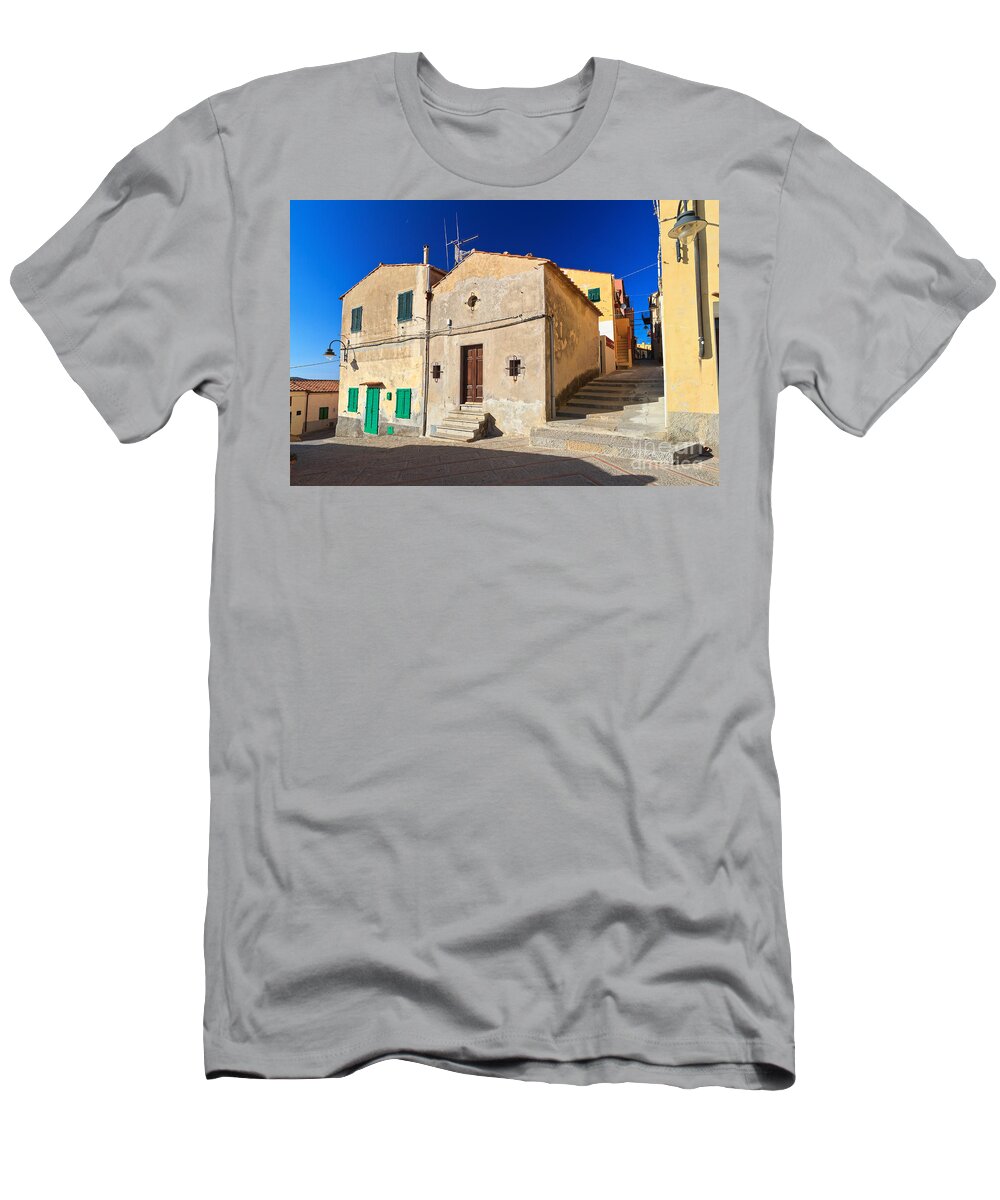 Capoliveri T-Shirt featuring the photograph Capoliveri - small square by Antonio Scarpi