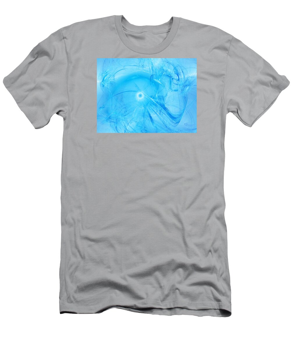 Abstract T-Shirt featuring the digital art Celestial Intelligencer by Jeff Iverson