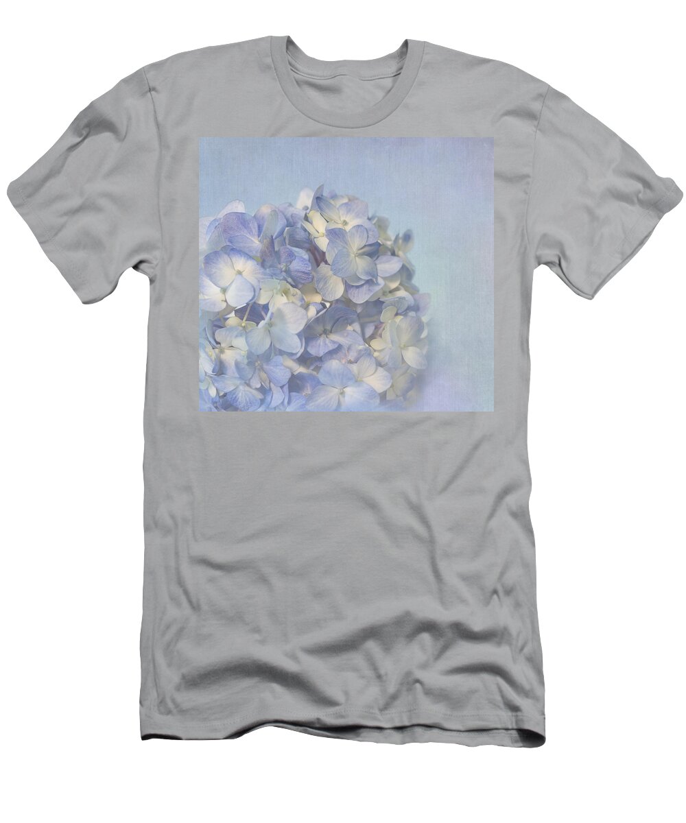 Flower T-Shirt featuring the photograph Charming Blue by Kim Hojnacki