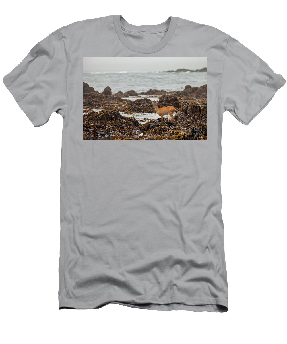 Nature T-Shirt featuring the photograph Checking out the Scenery by Steven Reed