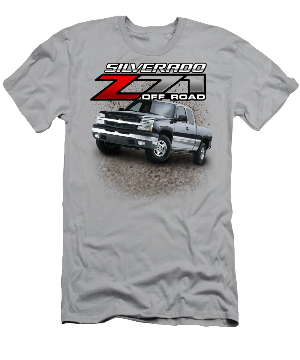  T-Shirt featuring the digital art Chevrolet - Z71 by Brand A