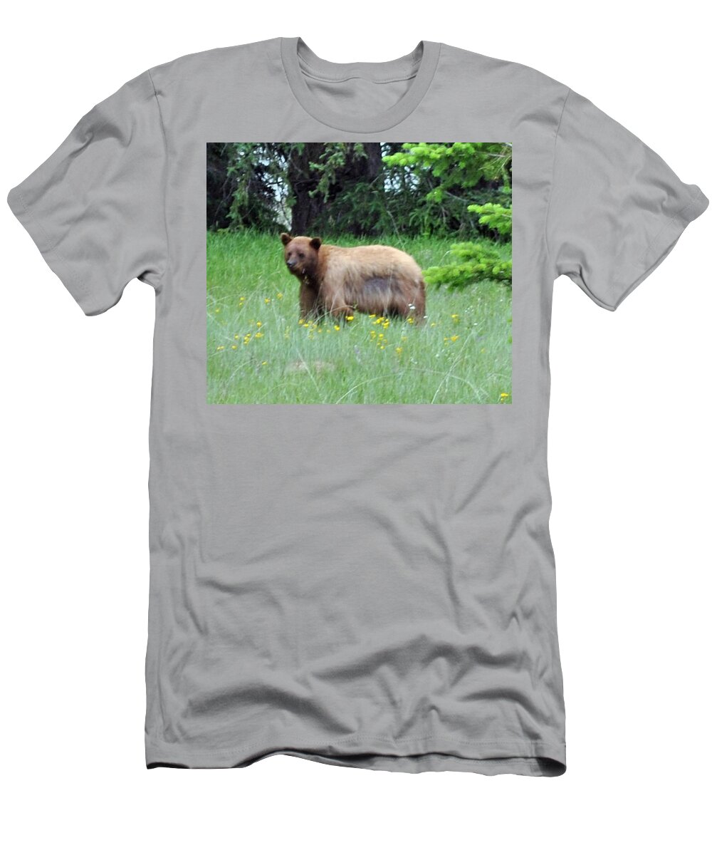  T-Shirt featuring the photograph Cinnamon by Jim Hogg