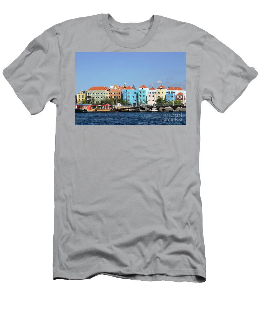 Curacao T-Shirt featuring the photograph Colorful Curacao by Living Color Photography Lorraine Lynch