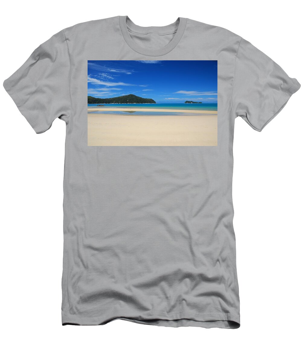 Photograph T-Shirt featuring the photograph Colors of New Zealand by Cascade Colors