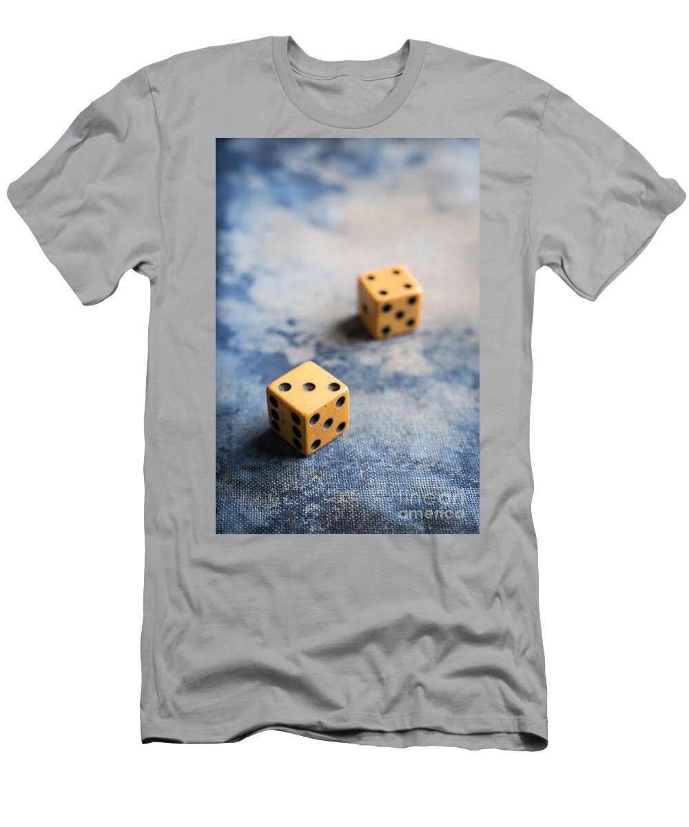 Items T-Shirt featuring the photograph Craps by Edward Fielding