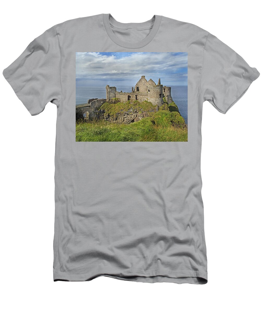 Dunluce T-Shirt featuring the photograph Days Gone By by Betsy Knapp