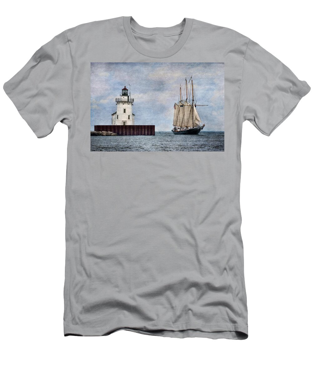 Boats T-Shirt featuring the photograph Denis Sullivan by Dale Kincaid