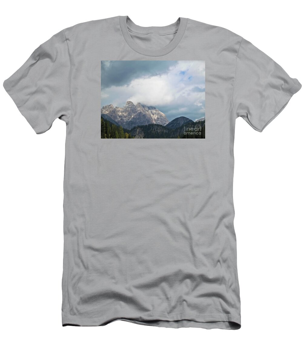 Travel T-Shirt featuring the photograph Dolomite Delight by Elvis Vaughn