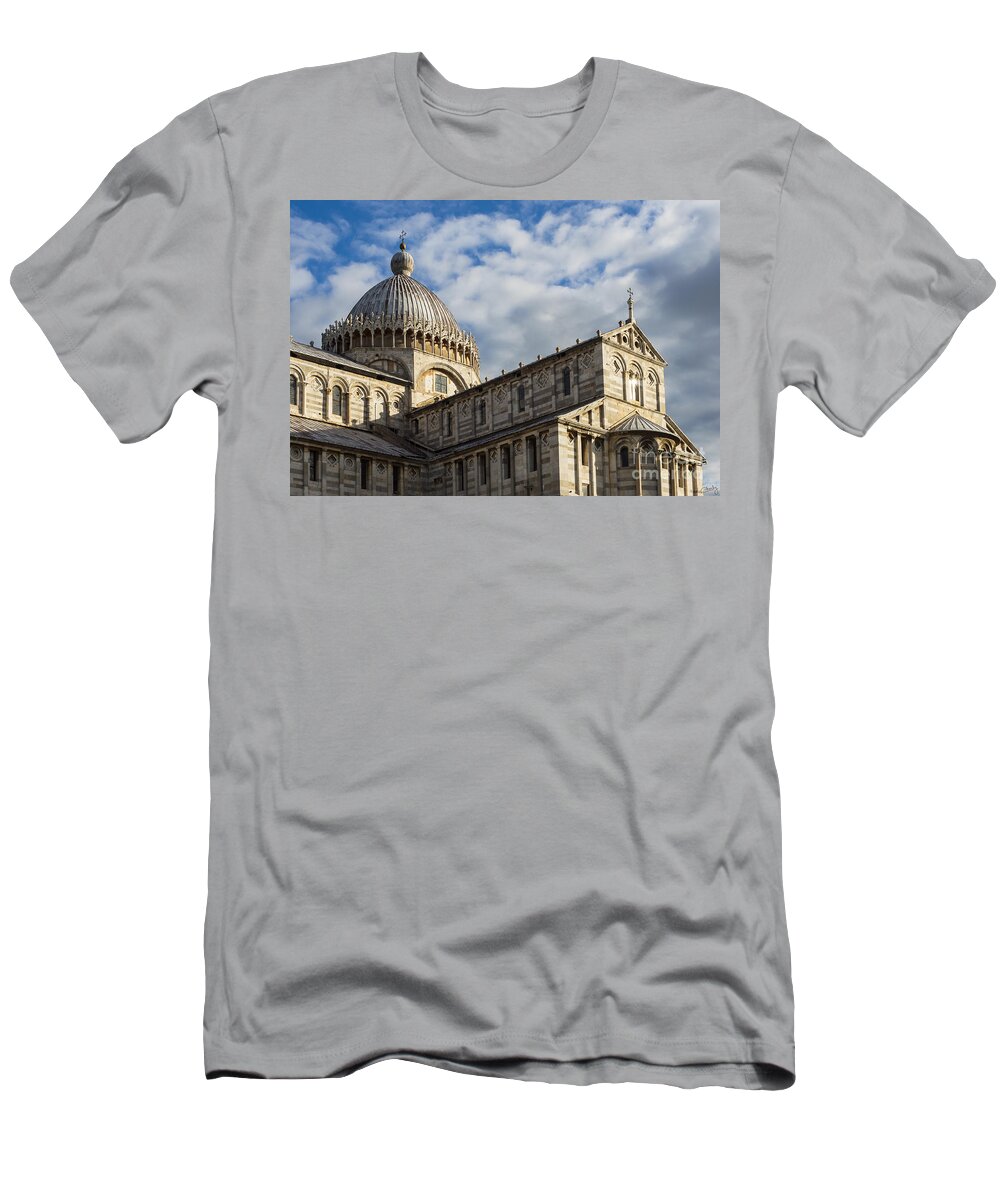 Duomo Di Pisa T-Shirt featuring the photograph Duomo of Pisa by Prints of Italy