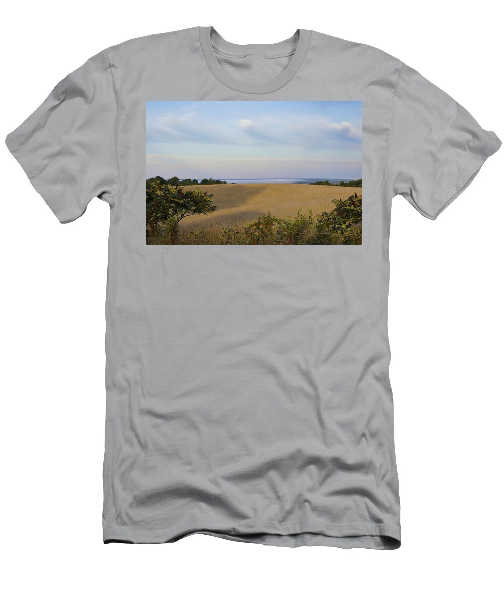 Golf T-Shirt featuring the photograph Eagle Knoll Golf Club - The View From Hole Four by Cricket Hackmann
