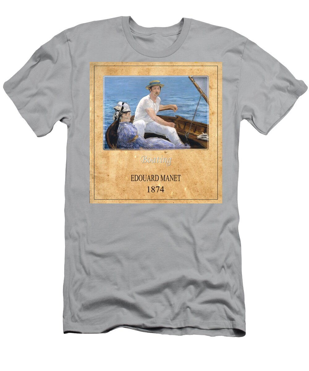 Manet T-Shirt featuring the photograph Edouard Manet 4 by Andrew Fare