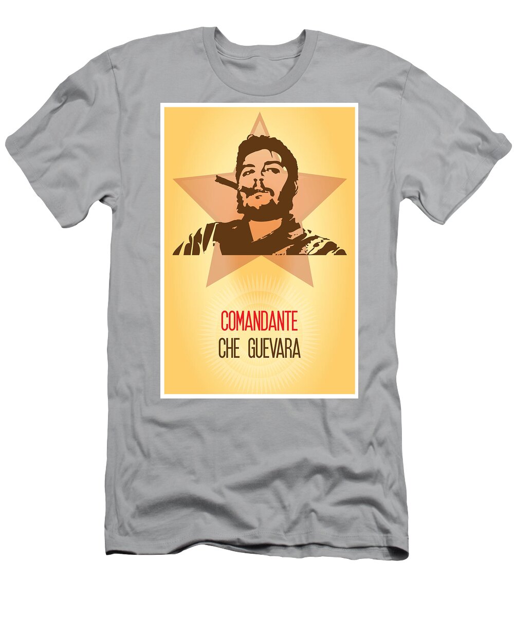 El Comandante Che Guevara T-Shirt by Florian Rodarte - Fine Art America