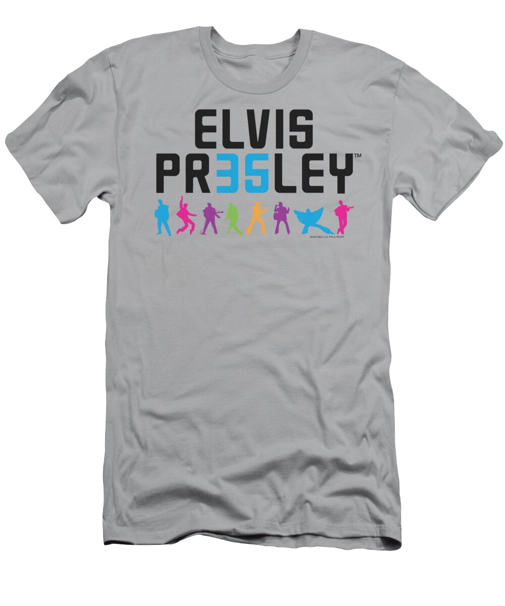 Elvis T-Shirt featuring the digital art Elvis - 35 by Brand A