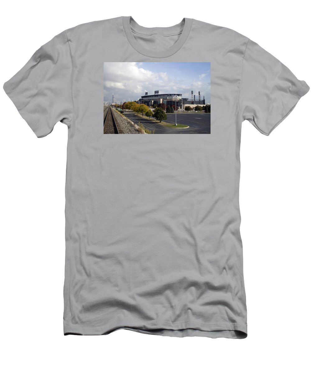 Engineers View Southside Chicago White Sox US Cellular Field T-Shirt by  Thomas Woolworth - Pixels