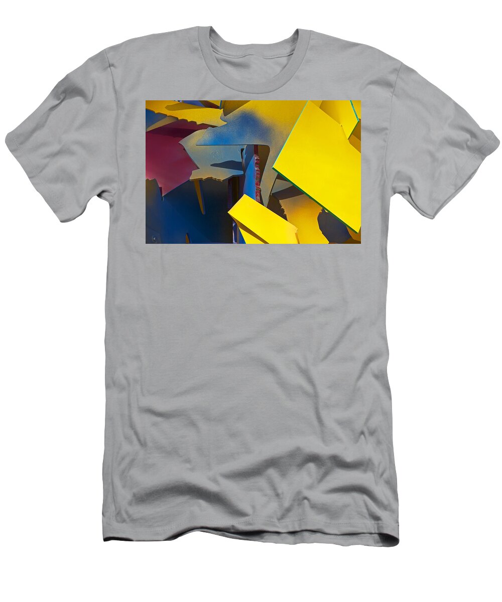 Abstract T-Shirt featuring the photograph Epoch by Stuart Litoff