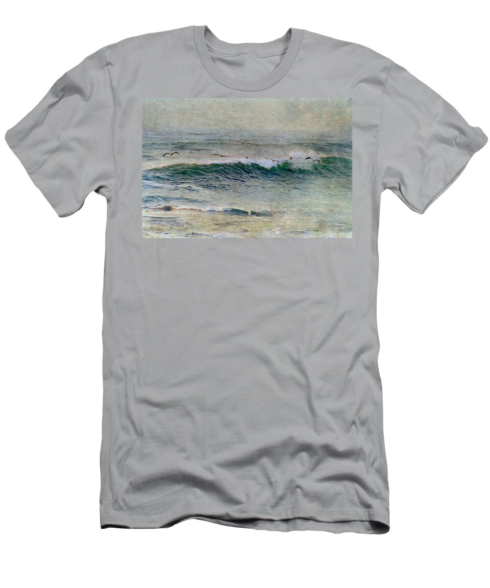 Pelican T-Shirt featuring the photograph Everlasting by Kathy Bassett