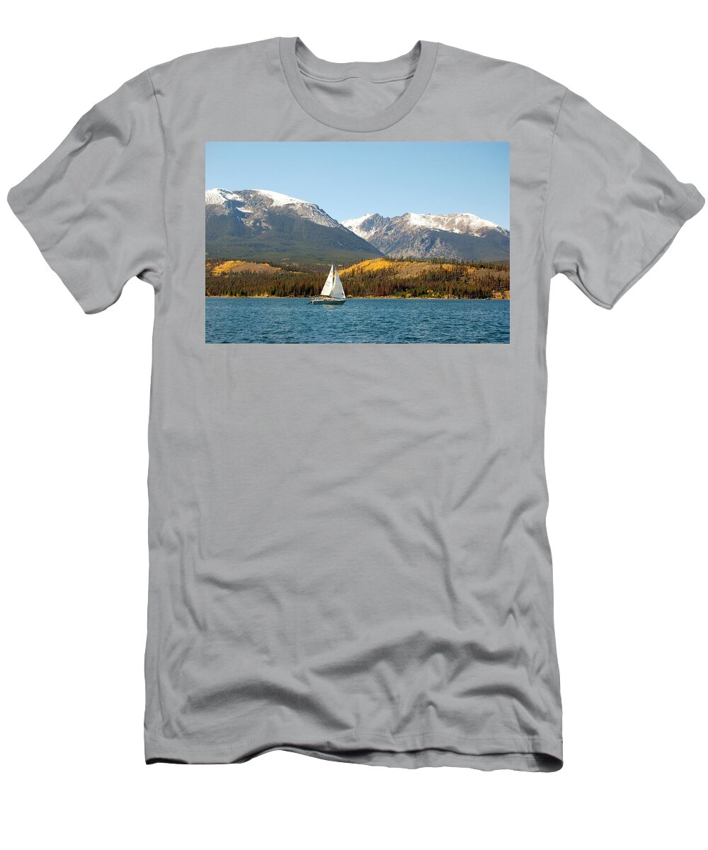 Sailing T-Shirt featuring the photograph Fall in the Rockies by Christopher James