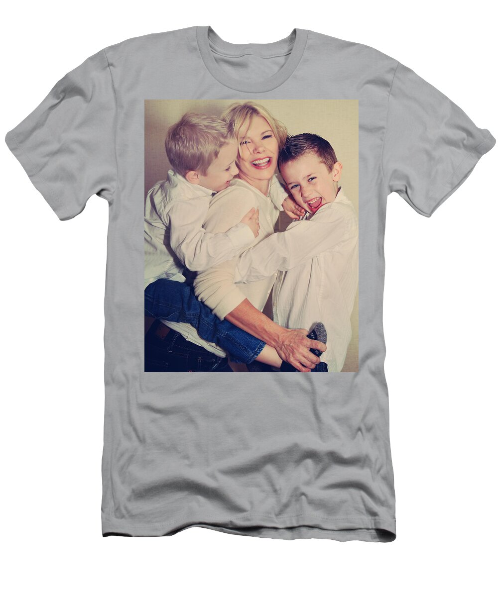People T-Shirt featuring the photograph Feel the Joy by Laurie Search
