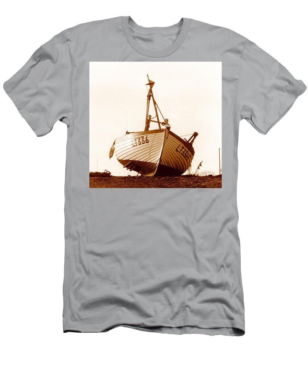 Fishing Boat T-Shirt featuring the photograph Fishing Boat by Peter Mooyman