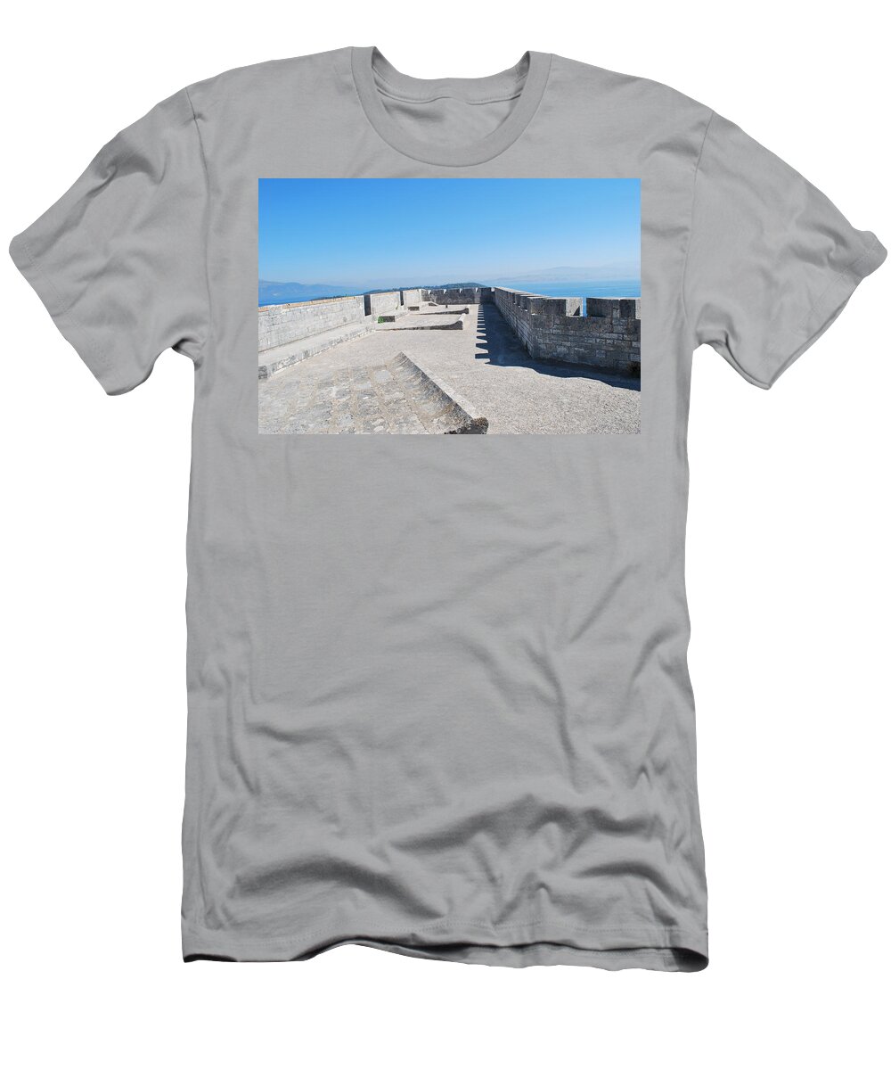 Corfu T-Shirt featuring the photograph Fort In Corfu by George Katechis