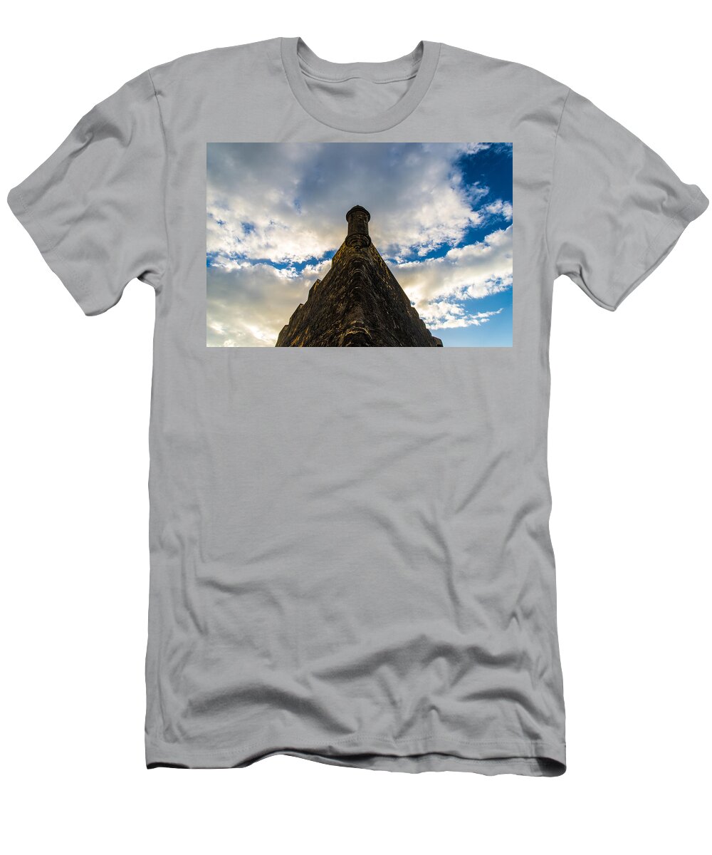 Puerto Rico T-Shirt featuring the photograph Fortress by Kristopher Schoenleber