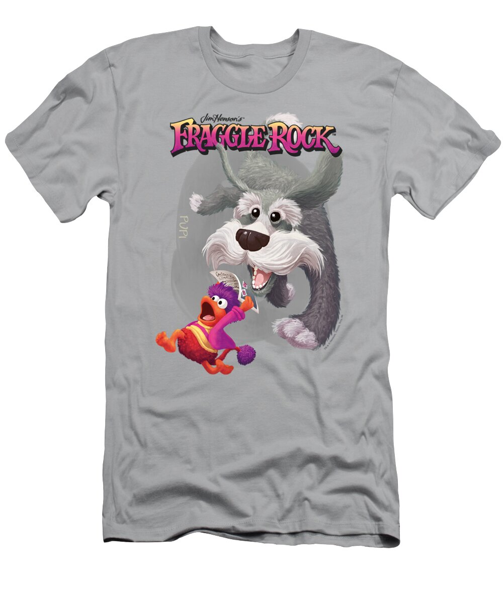  T-Shirt featuring the digital art Fraggle Rock - In Pursuit by Brand A