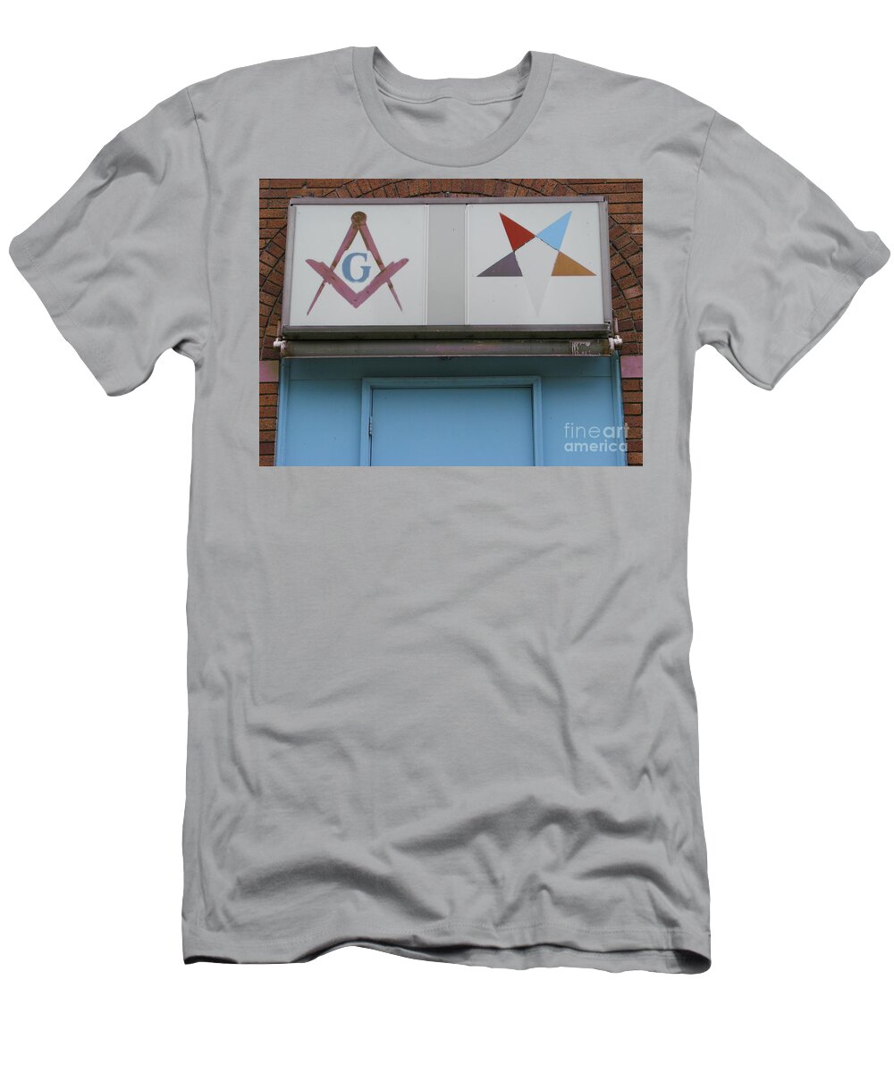 Freemason T-Shirt featuring the photograph Freemasons by Michael Krek